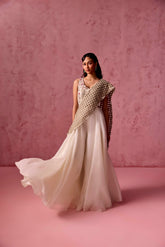 O/W SHARARA CHATAI PALLA BLOUSE