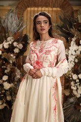 offwhite anarkali set