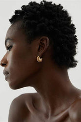 Gemma Rounded Earring