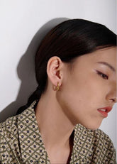 Fiona Oval Shape Earring