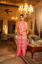 HAND EMBROIDERED DORI JACKET SET