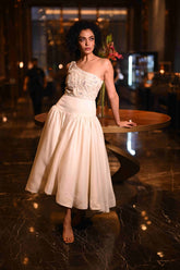 One Side Off Shoulder Dress