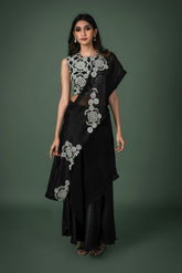 layered skirt and sash set