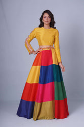 PATCHWORK LEHENGA SET