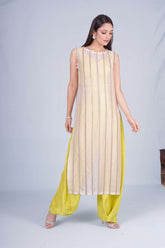ORGANZA KURTA SET