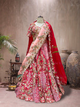 RED BRIDAL LEHENGA