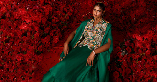 Rethinking Office Party Dressing: Where designer ethnic wear for women Finds Its Place