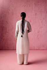 PRINTED KURTA WITH ORGANZA PANT