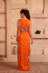 Ginko Drape Saree set