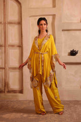 Yellow Kaftan Set