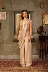 Dori Jacket Drape Saree