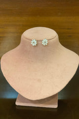Apsara White stone stud