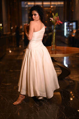 One Side Off Shoulder Dress
