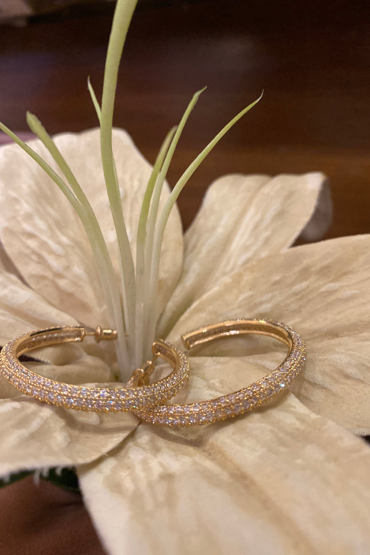 Miraah golden hoops