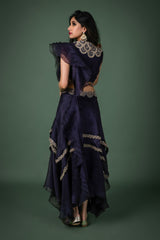 palazzo pant saree set