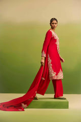 Red Kurta Set