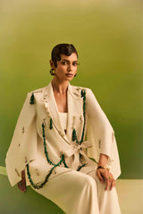 Ivory Pant Suit Set