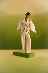 Ivory Pant Suit Set