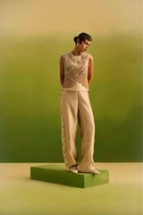 Three Tone Dori Jacket Set