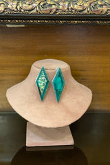 Jova green earring