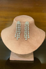 Aushya White stone dangler