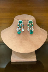 Ashvi Emerald green dangler