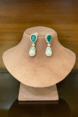 Baani stone pearl drop