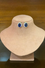 Daze blue studs