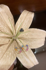 Eili heart hoops