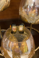 Kiya yellow stone hoop