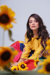 PATCHWORK LEHENGA SET
