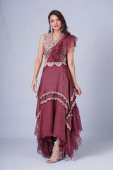 LAYERED SKIRT SET